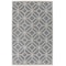 World Rug Gallery Contemporary Geometric Indoor/Outdoor Area Rug 7'10'' x 10' Blue 411BLUE8X10 - alternate 6